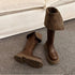 Belt Button Down High Boots